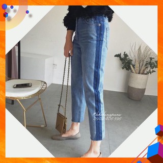 [Size 32-36] Quần Jeans Nữ Co Giãn 9 Tấc, Lưng Cao / 6 Mẫu Siêu Hot