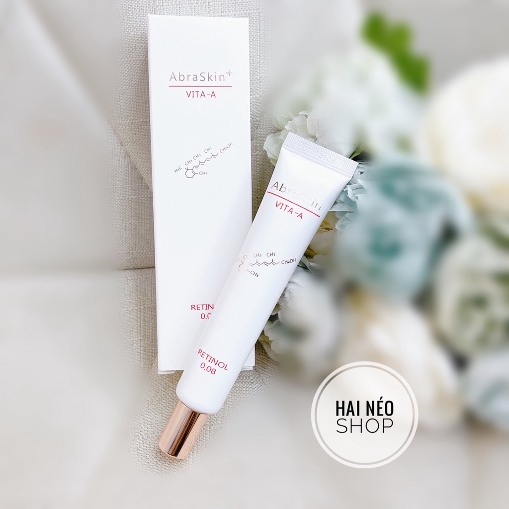 Kem Retinol chống lão hóa, thâm nám, tàn nhan, mụn và lỗ chân lông to ABRASKIN RETINOL CREAM 0.08% 30g