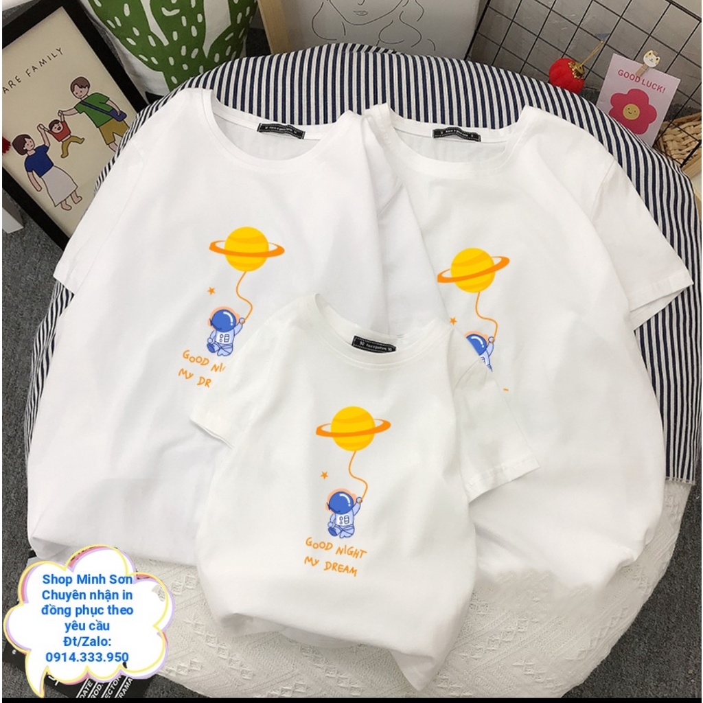 🚀🛸🚀VIDEO ÁO THUN GIA ĐÌNH PHI HÀNH GIA ĐI CHƠI, ÁO GIA ĐÌNH ĐI BIỂN CHẤT COTTON LOẠI 1 ĐỦ MÀU ĐỦ SIZE