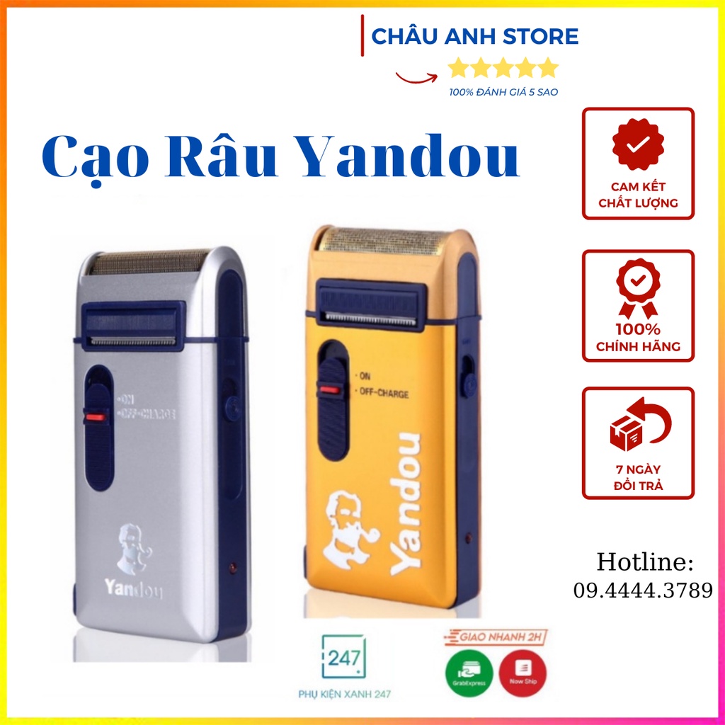 Máy Cạo Râu Mini Yandou SC-W301U Nobihome Nhỏ Gọn Cắt Siêu Sắc Siêu Bền Pin Cực Trâu Có Thể Thay Lưỡi