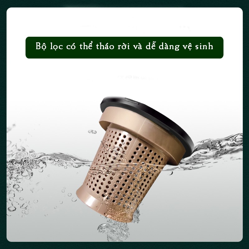 Máy hút bụi cầm tay có dây XC77- A, Công suất 600W, Bộ Lọc Hepa12 sức hút mạnh mẽ 14000Pa - Bảo hành 6 tháng