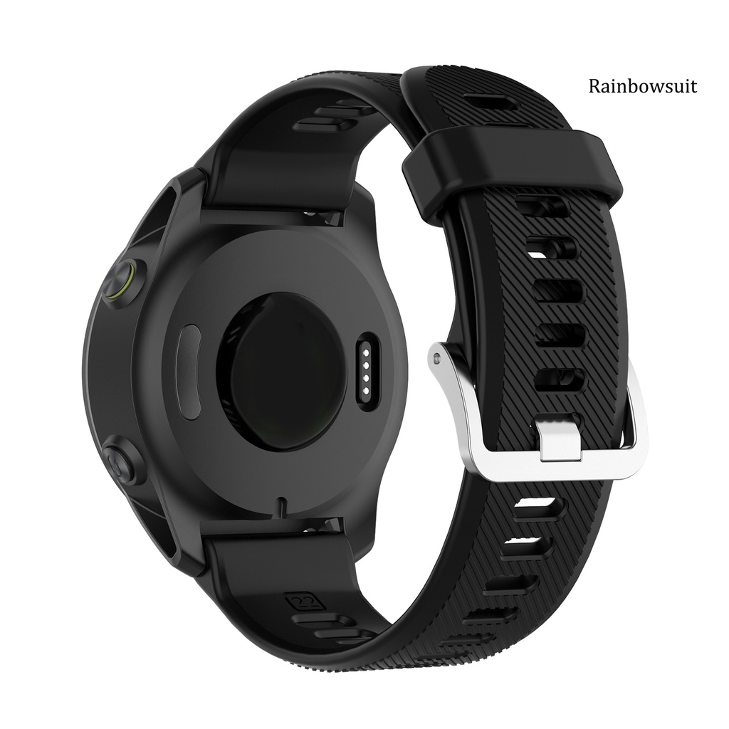 Dây Đeo Silicone Chống Mồ Hôi Cho Đồng Hồ Thể Thao Garmin Forerunner745