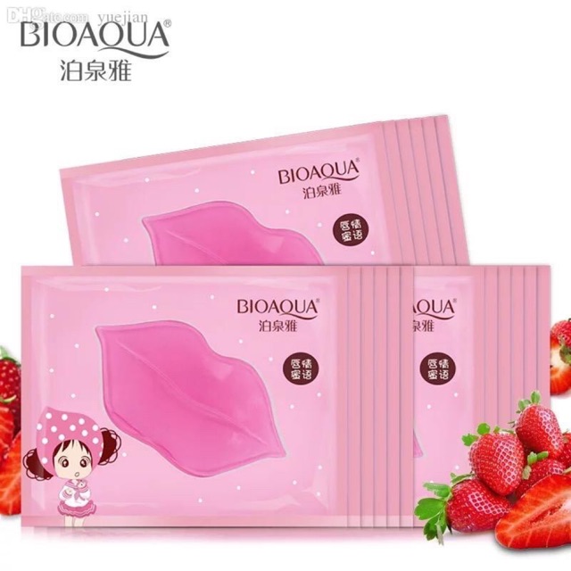 Mặt nạ môi BIOAQUA Collagen Nourish Lisp Membrane