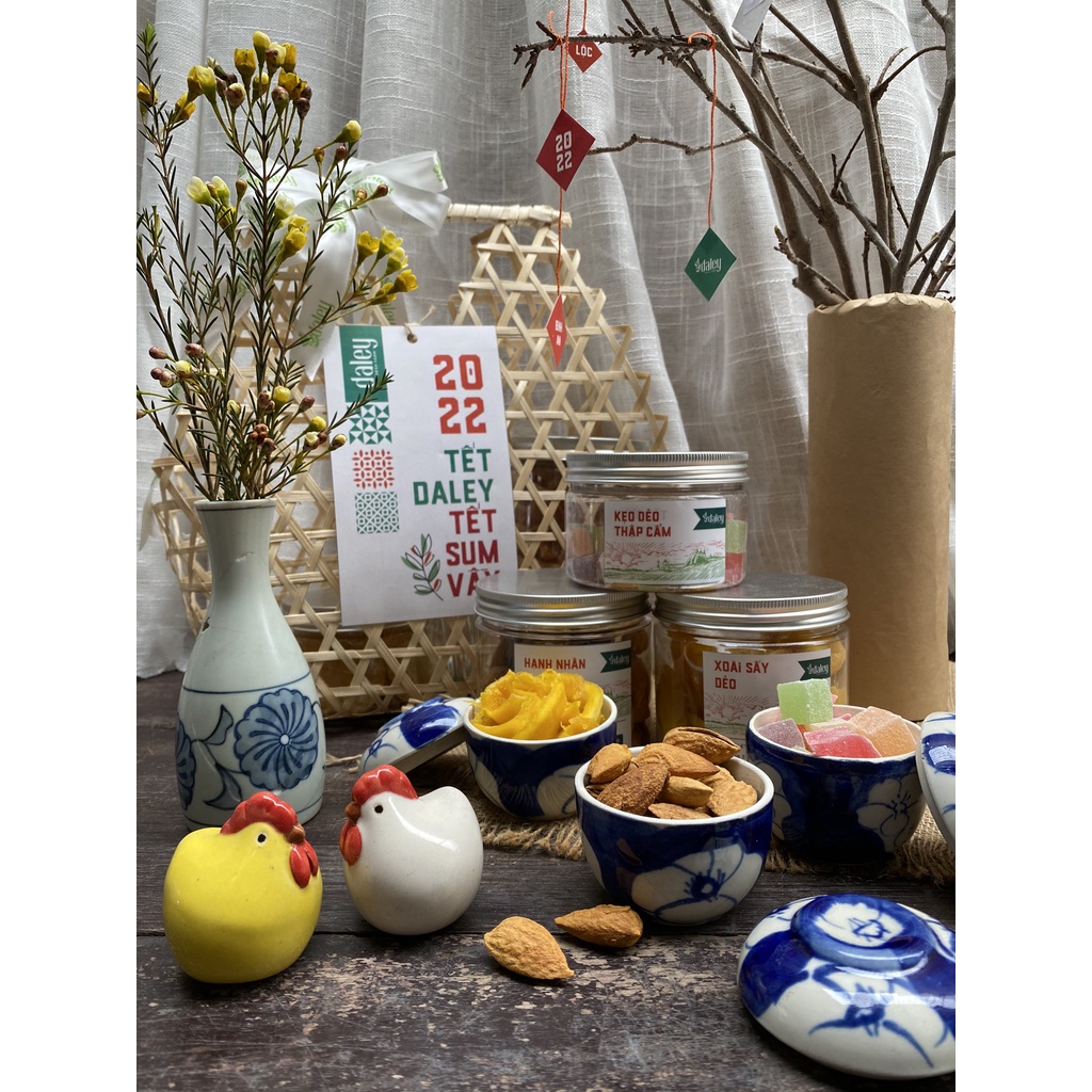 [Chính hãng] [Ảnh thật] 🧧SET QUÀ TẾT 2022 “TẾT DALEY - TẾT SUM VẦY” Daley Dalat Set 500k | BigBuy360 - bigbuy360.vn