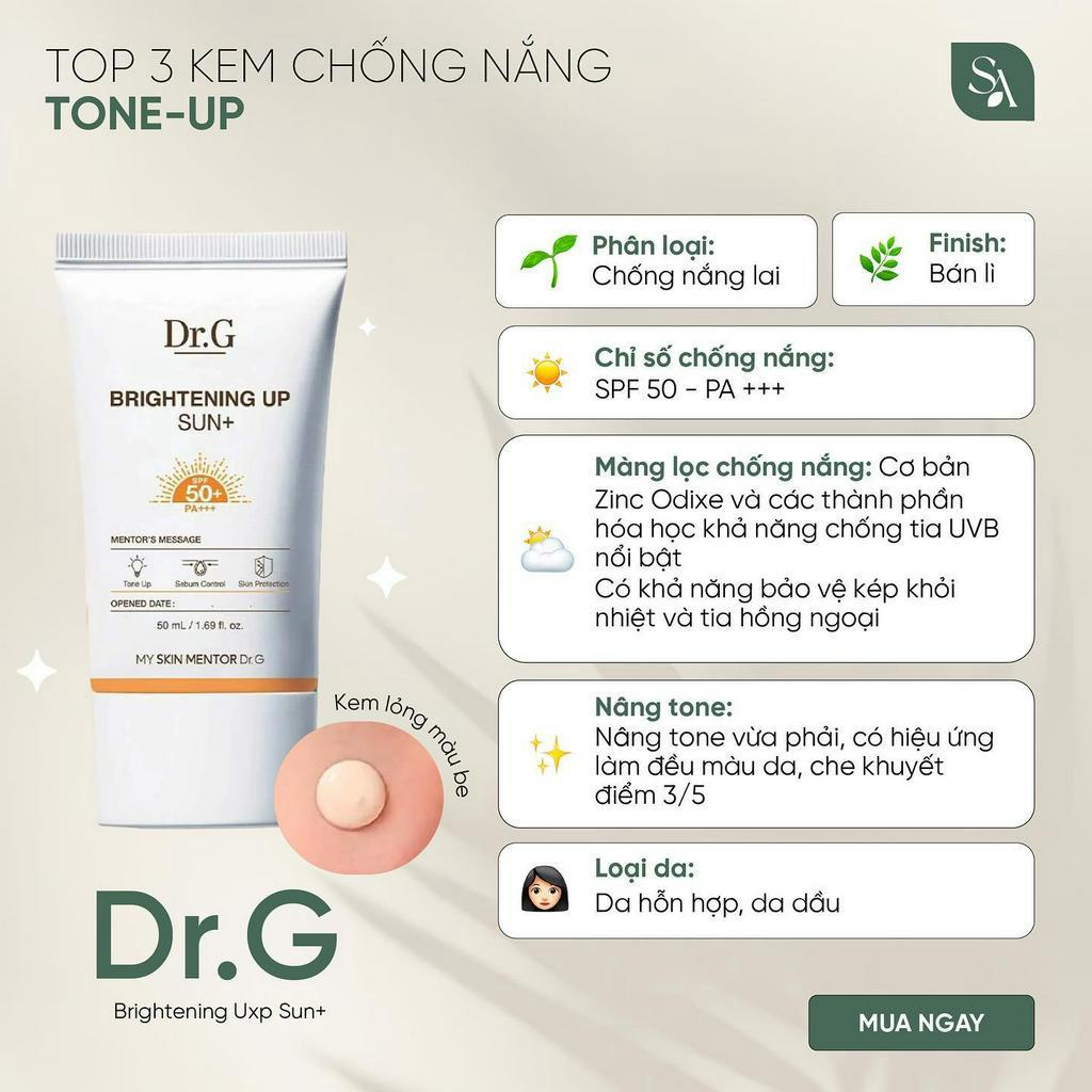 Kem chống nắng Dr.G Gowoonsesang Sun SPF50+ PA++++ 50ml