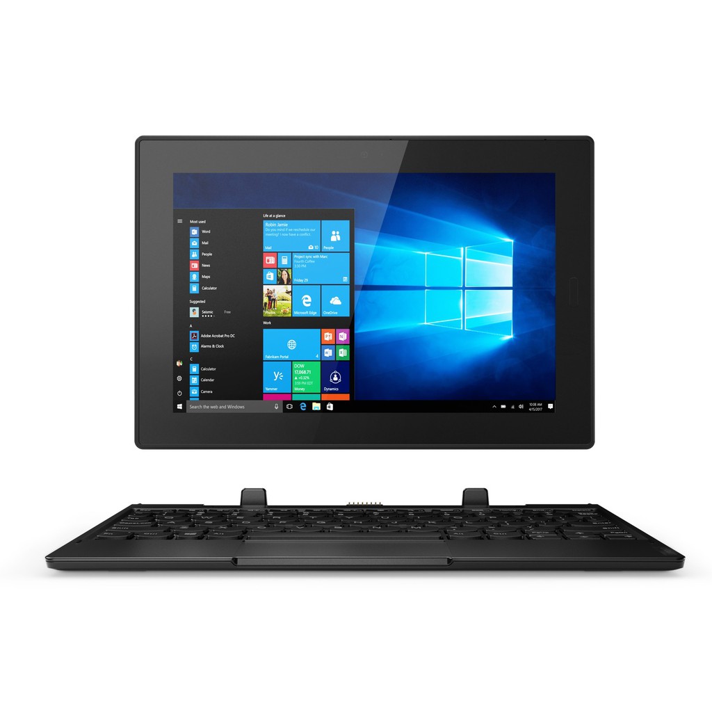 Laptop 2 trong 1 Lenovo Tablet 10 màn hình cảm ứng 10 inch 4GB RAM 128GB-Tặng dock bàn phím | BigBuy360