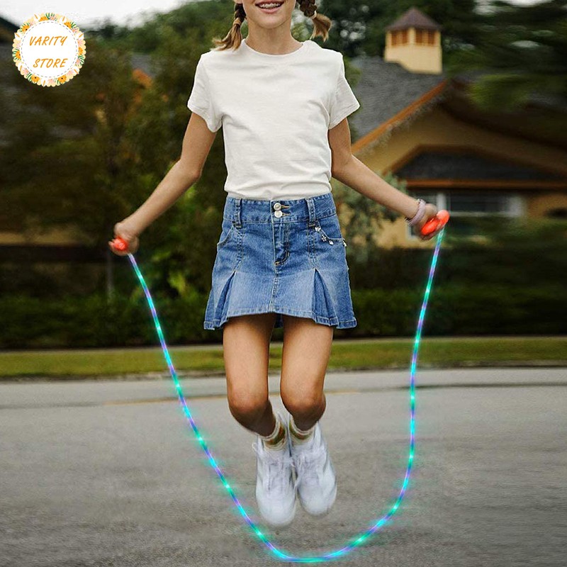 Dây Nhảy Thể Thao Có Đèn LED Phát Sáng Dành Cho Trẻ Em