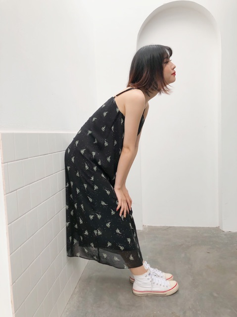 [Mã FAGREEN245 giảm 10% tối đa 30K đơn 99K] Long Cami dress - Váy 2 dây | BigBuy360 - bigbuy360.vn