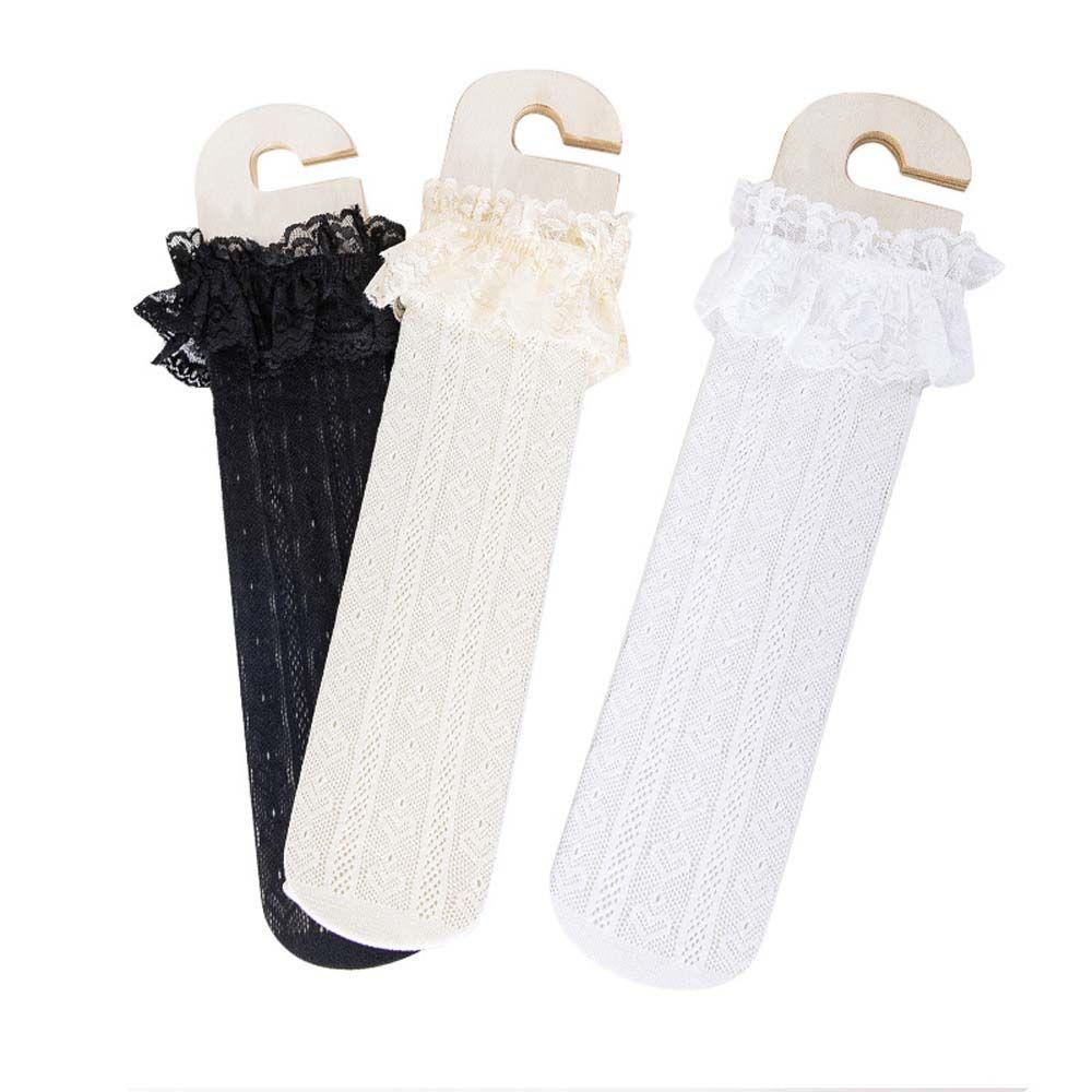 Đôi Vớ Lưới Rỗng Đính Nơ Phong Cách Lolita Nhật Bản Đáng Yêu Dành Cho Bé Gái