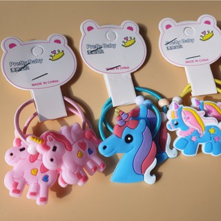 CỘT TÓC NGỰA PONY CHO BÉ GÁI NHIỀU MÀU SIÊU MỀM DẺO