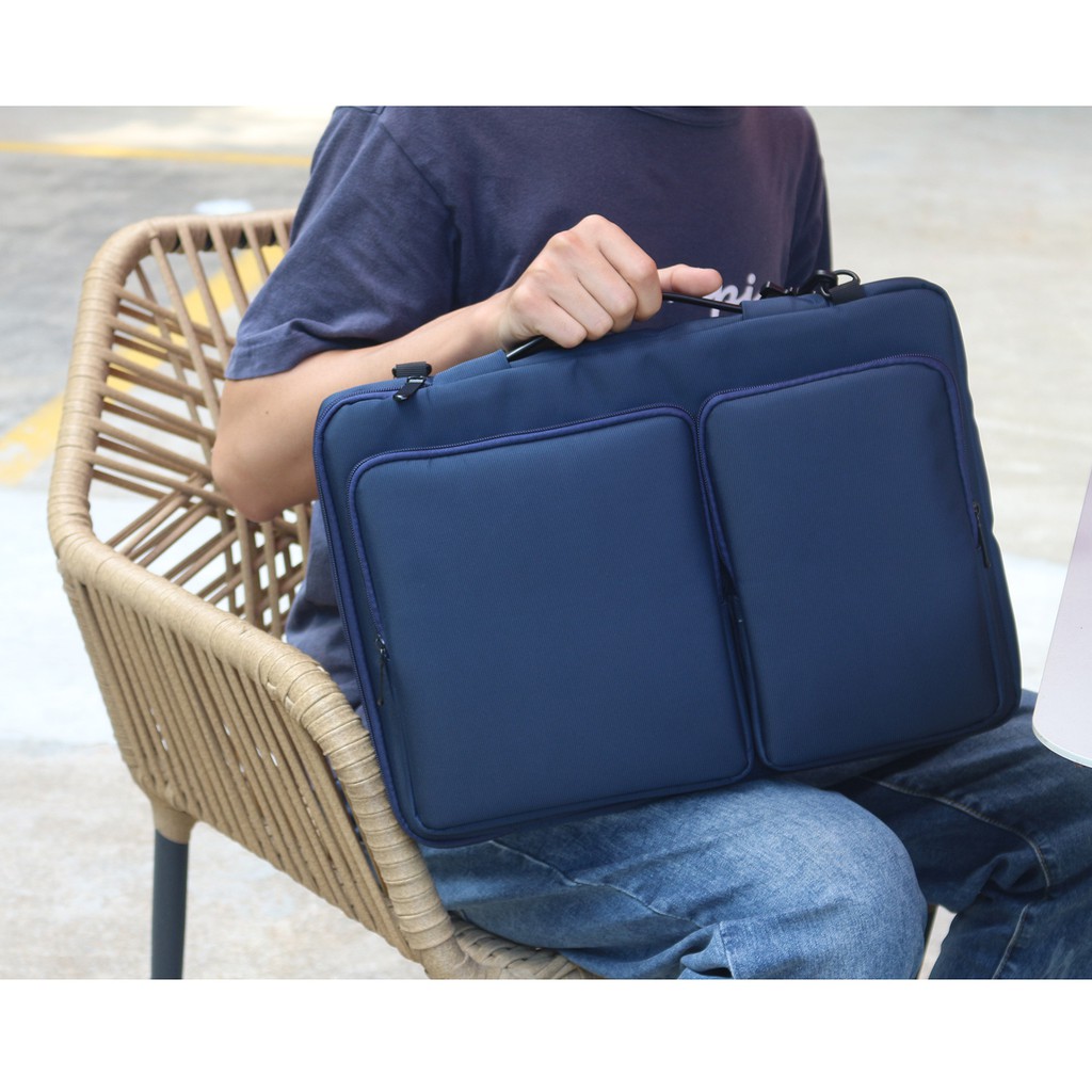 Túi chống sốc Laptop Macbook Tommy Superior Protection quai xách, quai đeo 2019