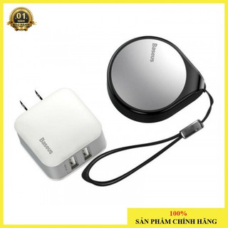 Bộ sạc Baseus Letour Travel Charger Kit With Waterdrop 3 in 1 Scaling Cable