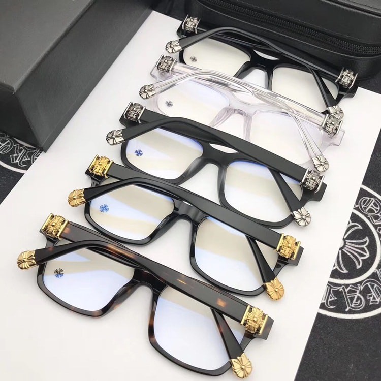 Gọng kính nam nữ Chrome Heart SHAGSS  mắt râm có thể tháo rời , Kính mắt thời trang,Tặng mắt cận khi mua gọng kính