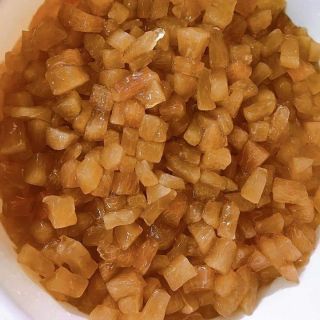 Cùi bưởi tẩm thốt nốt sấy khô