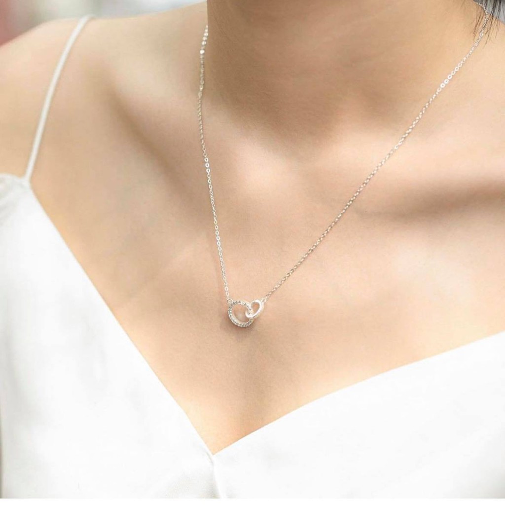 Dây chuyền bạc Ý thời trang