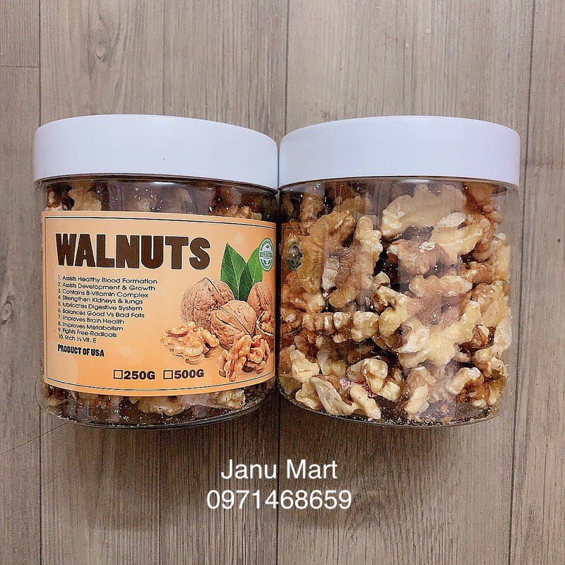 Óc chó Mỹ tách sẵn (Walnuts)