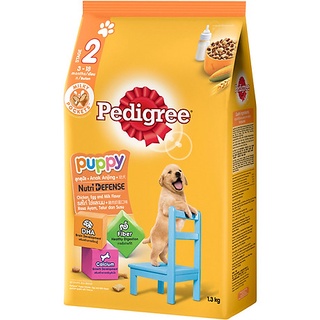 Thức ăn hạt cho chó con Pedigree puppy vị gà, trứng và sữa
