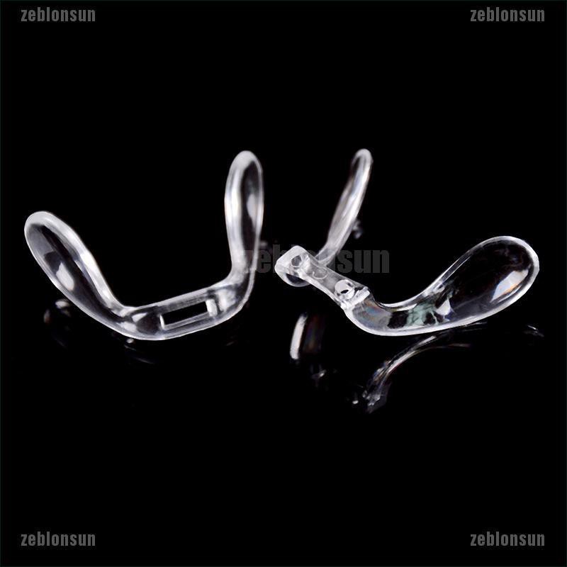 Set 2 Miếng Đệm Mũi Gắn Mắt Kính Chống Trượt Bằng Nhựa PVC | BigBuy360 - bigbuy360.vn