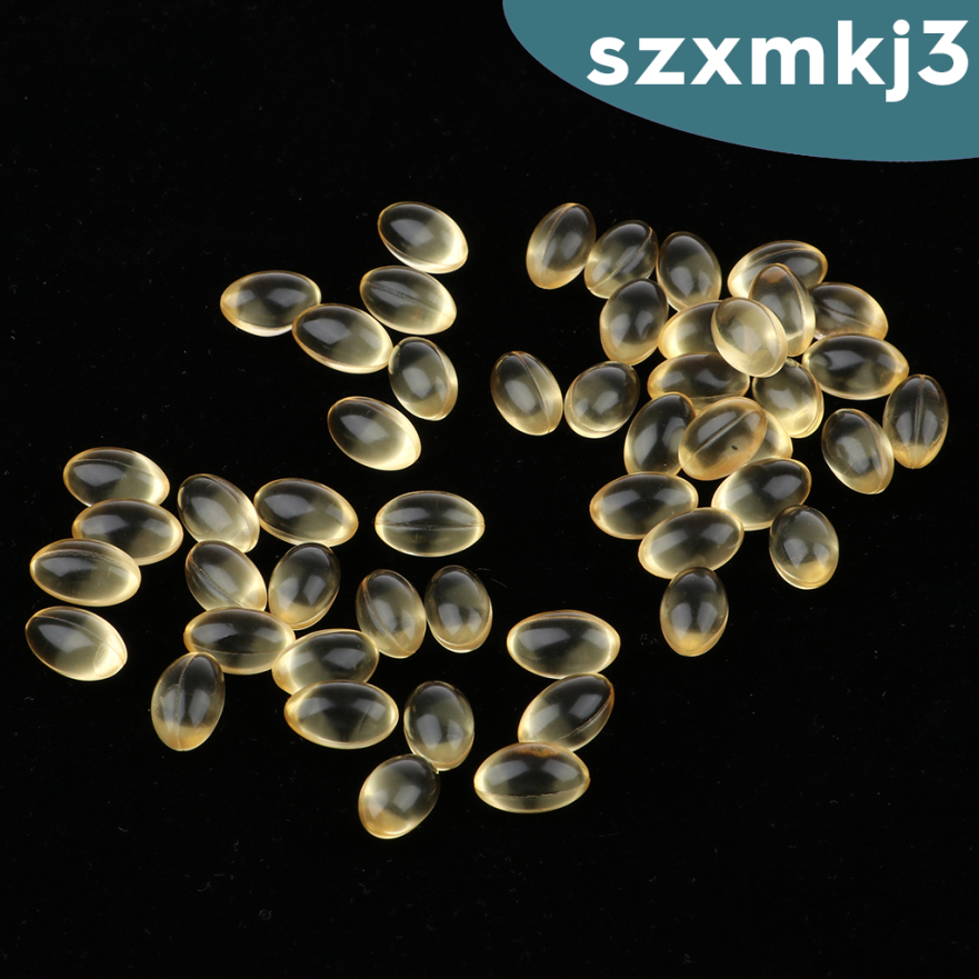 (Hàng Mới Về) Set 50 Viên Nang Mềm Vitamin E Chăm Sóc Da / Tóc / Mặt / Môi Đa Năng | BigBuy360 - bigbuy360.vn