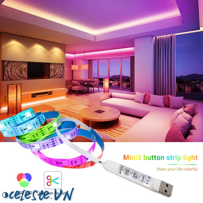 Rgb 5050 Usb Tape  Lights Tv Background Led Tape  Light Flexible Strip Lamp 5v Diode