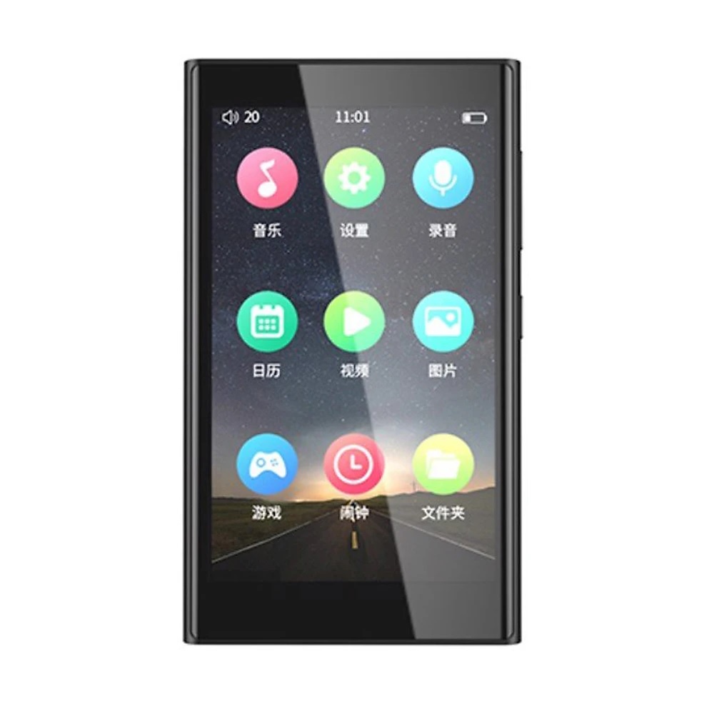 Ruizu H10 - Máy Nghe Nhạc Buetooth 5.0 Hai Chiều, Màn Hình Cảm Ứng, Xem Phim Full HD, Có Loa Ngoài