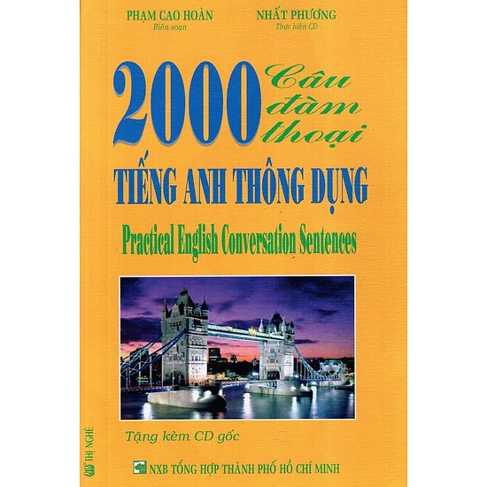 Sách - 2000 Câu Đàm Thoại Tiếng Anh Thông Dụng (Kèm CD)