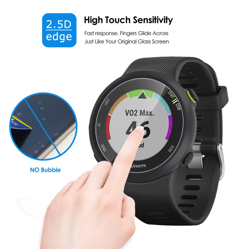 Kính cường lực bảo vệ màn hình tiện dụng cho đồng hồ thông minh garmin Forerunner 45