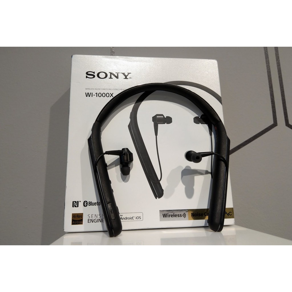 Tai nghe In-ear chống ồn không dây Sony WI-1000X - Chính hãng