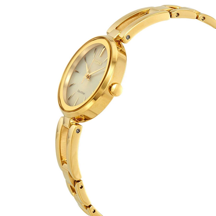 Đồng Hồ Nữ Citizen Dây Thép Không Gỉ EM0632-81P - Mặt Vàng