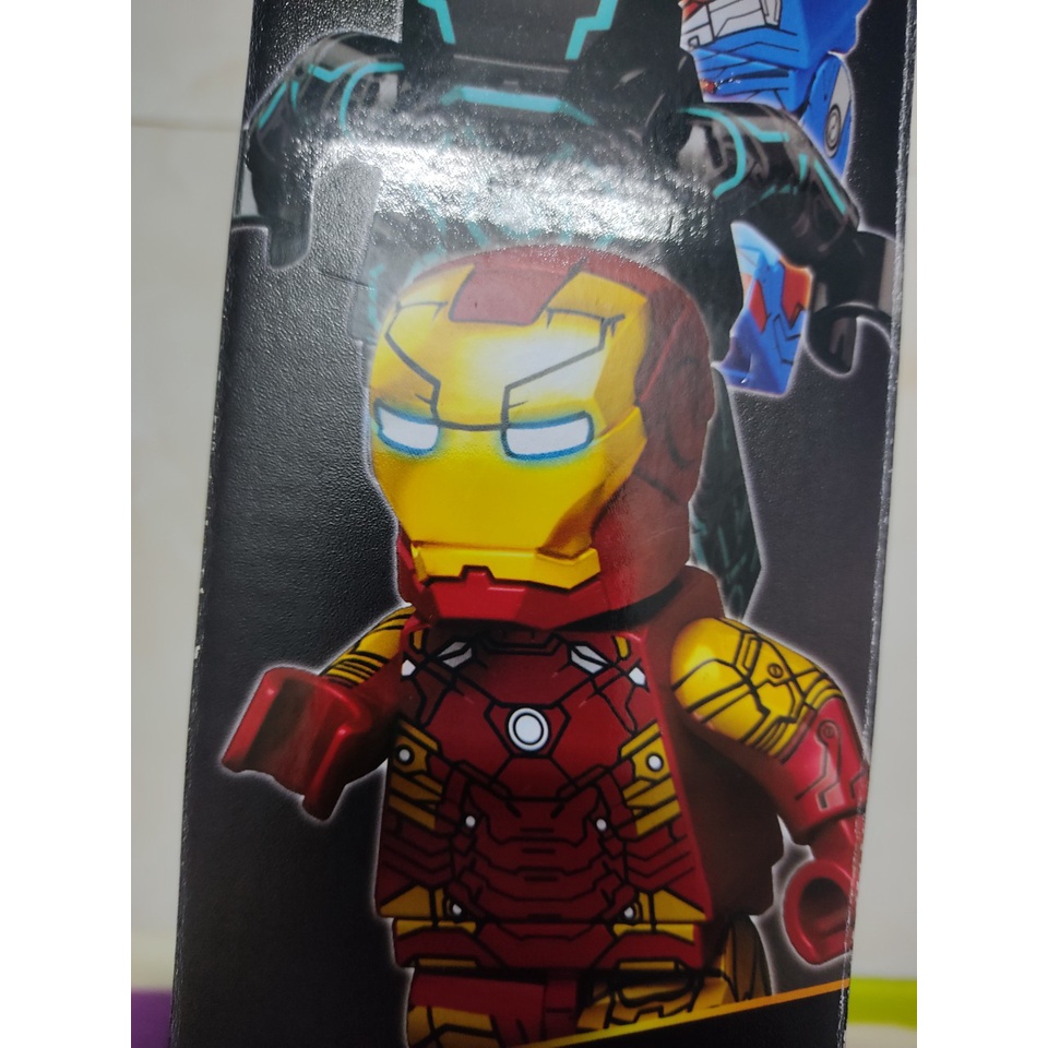 BỘ ĐỒ CHƠI XẾP HÌNH Mô Hình Người Sắt, Lắp Ráp Mô Hình Iron man, ROBOT Hulkbuster [1450 CHI TIẾT-HÀNG CHUẨN]