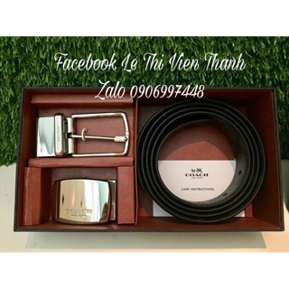 Dây lưng belt Coach bản 3cm chính hãng
