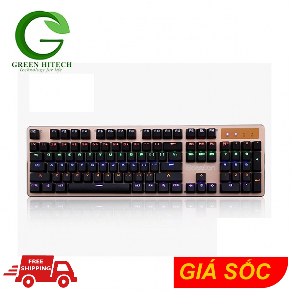 [Mã 267ELSALE hoàn 7% đơn 300K] Bàn Phím Cơ Bosston MK916 Blue Switch - Gaming Keyboard