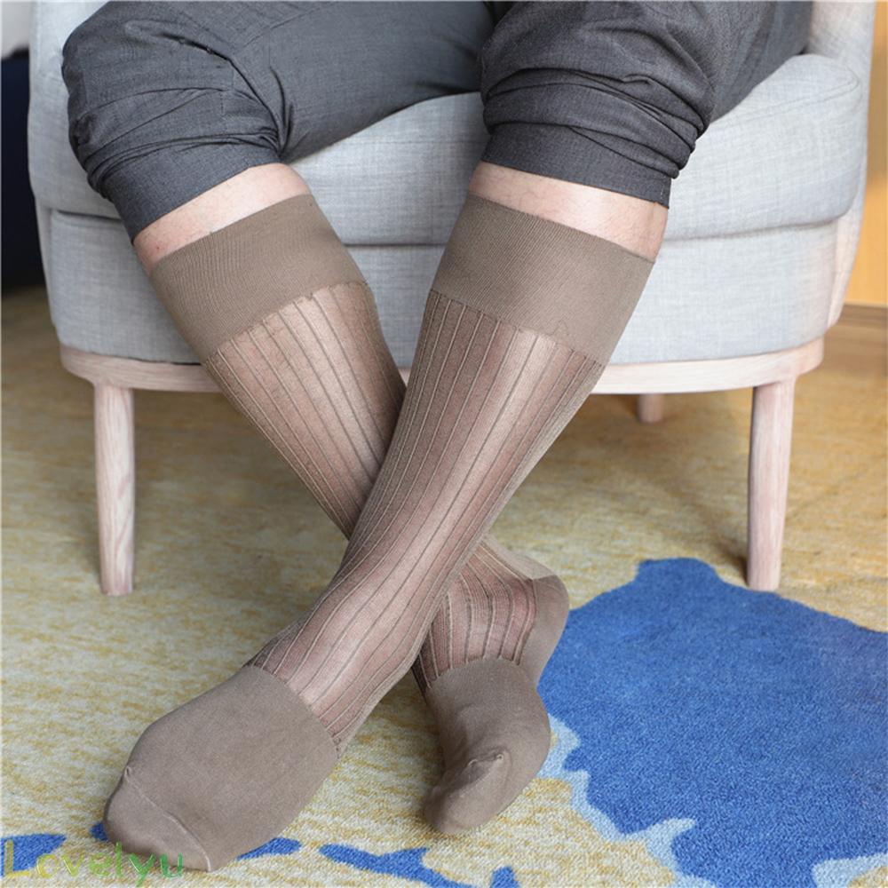 1 Đôi Tất Nam Kẻ Sọc Thời Trang