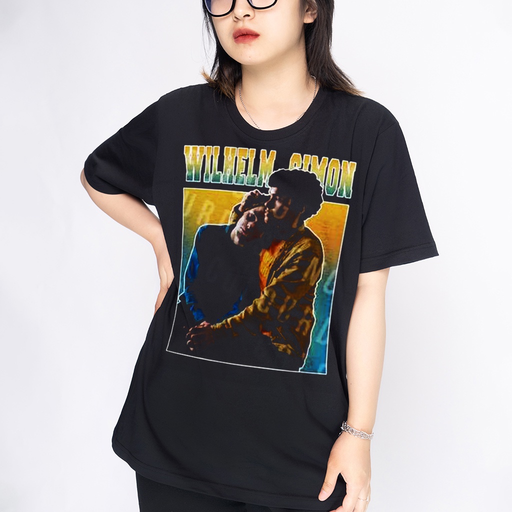 HuDl /Áo thun Wilhelm Simon trong phim young royals wright cổ tròn cotton phong cách streetwear vintage âu mỹ!