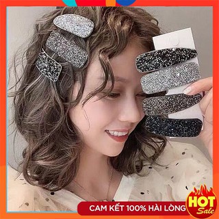 Kẹp Tóc Đính Đá , Kẹp Giọt Nước Đính Đá , Kẹp Chữ Nhật , Hình Thoi ( Kẹp Đính Đá )