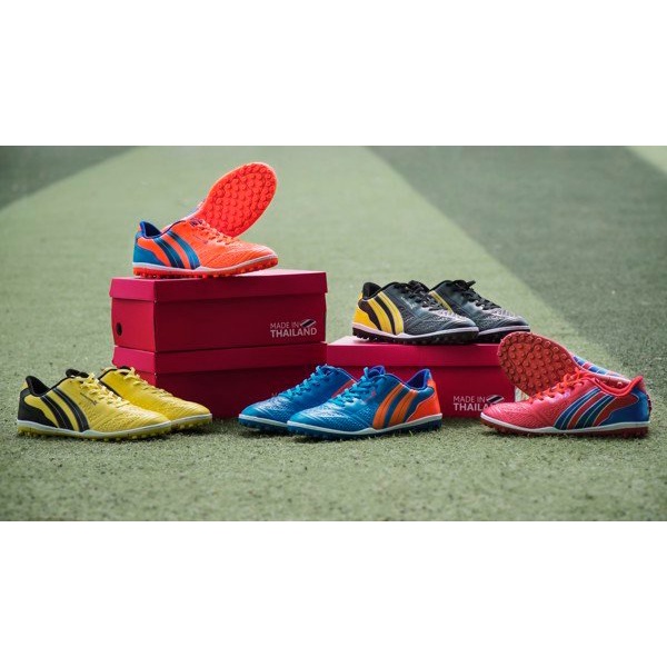 (Tặng Túi Đựng + Vớ) Giày Đá Bóng Pan Thái Vigor X T.F Màu Đen  (Chính Hãng) - Vicsport