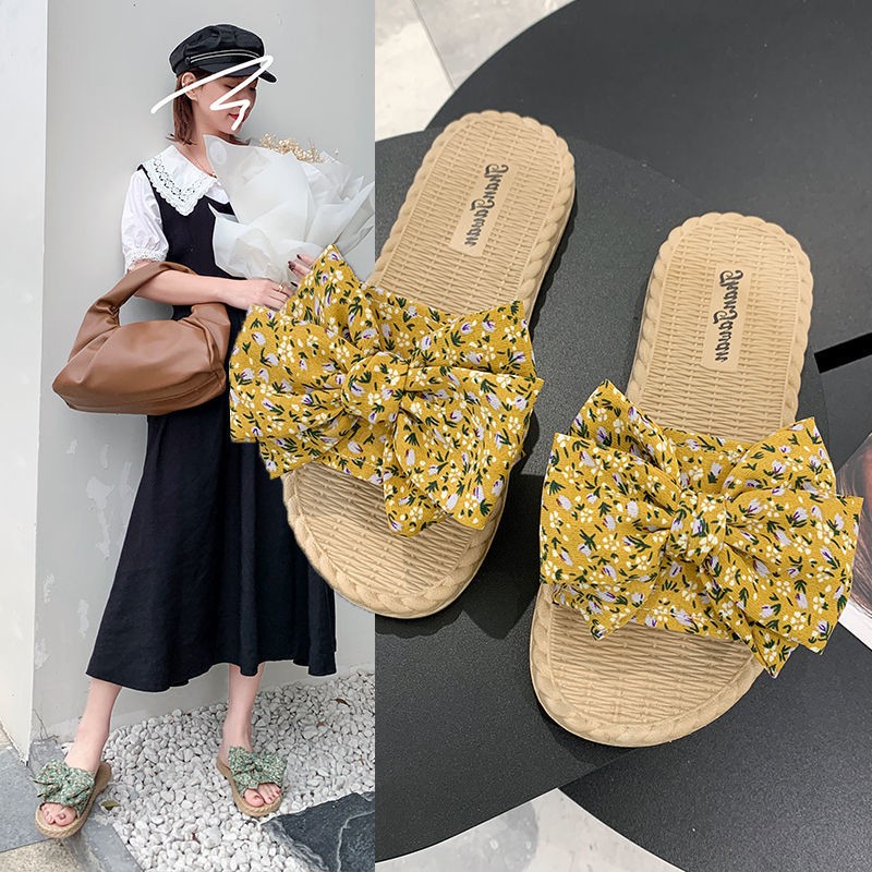 ✚◘2021 phiên bản mới của Hàn Quốc của giày xăng đan và dép đi trong nhà, đồ mặc ngoài của phụ nữ, người nổi tiếng trên m