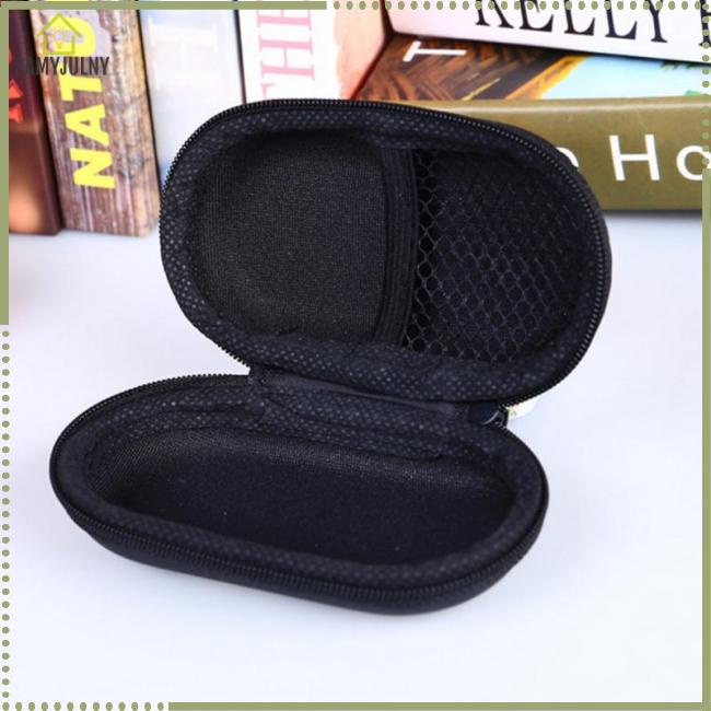 Túi Đựng Tai Nghe / Dây Cáp Đa Năng Hình Oval Famyjuny