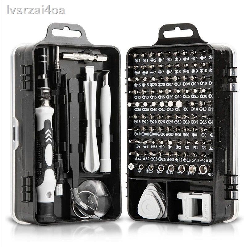 Bộ tuốc nơ vít 115 trong một đồng hồ điện thoại di động máy tính công cụ tháo rời chính xác đầu lô hộp sửa chữ