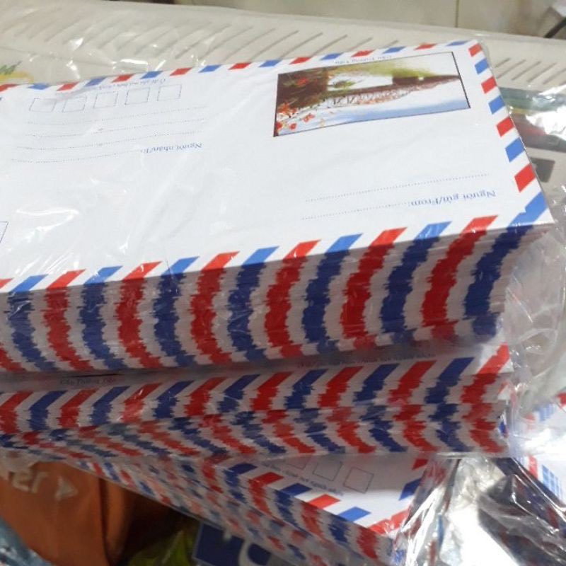 20 Cái Phong bì,Bì thư Cầu Tràng Tiền có keo dán sẵn,Loại dày đẹp