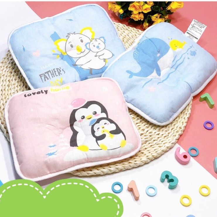 GỐI CHO TRẺ SƠ SINH CHẤT XÔ CHÍNH HÃNG GOOD MAMA