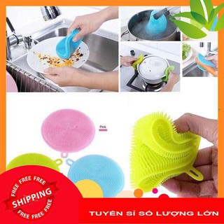 Miếng rửa bát silicon tiện dụng