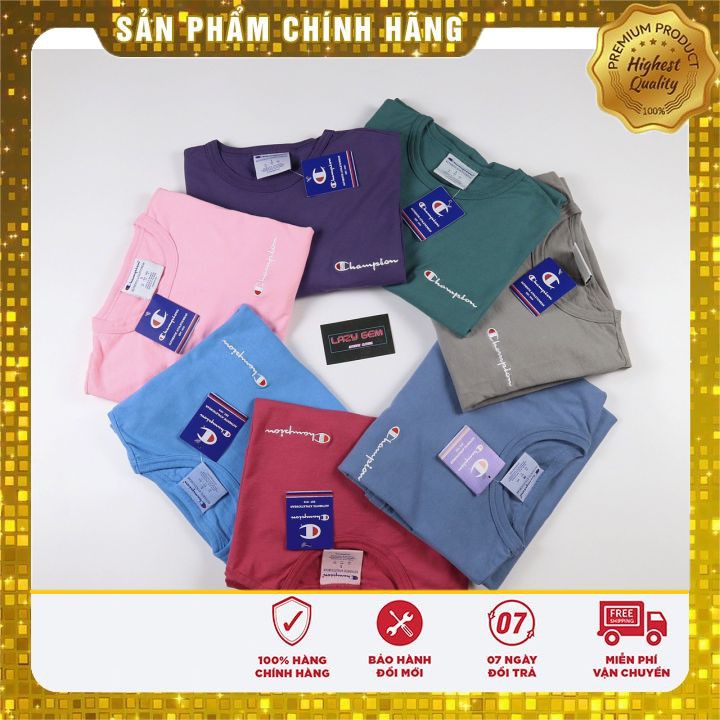 Áo Champion THÊU GARMENT DYED - AUTHENTIC 100% ĐƯỢC NHẬP TRỰC TIẾP TỪ MỸ - SẴN TPHCM