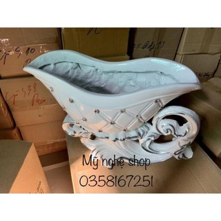 thuyền số 5 Bình hoa composite