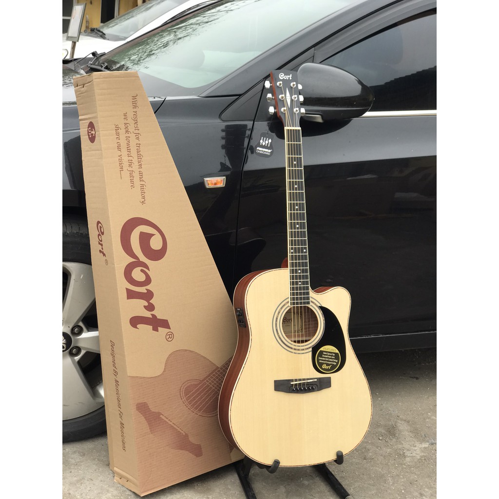 Đàn guitar Acoustic Cort AD810 và AD880CE