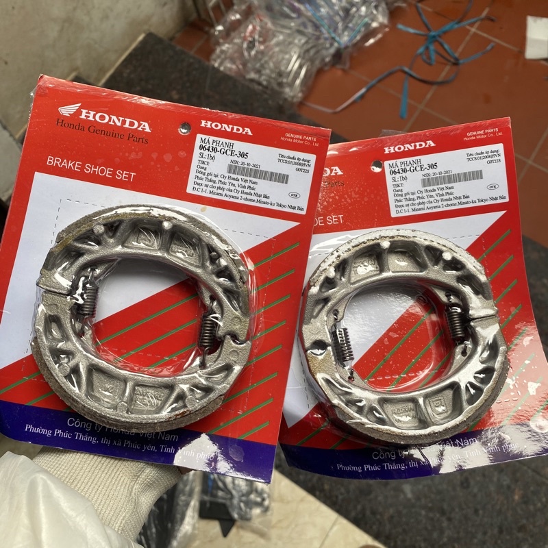 Má phanh xe Wave Exciter 150 Sirius Dream, bố thắng sau đĩa sirius wave exciter 150 dream future 125