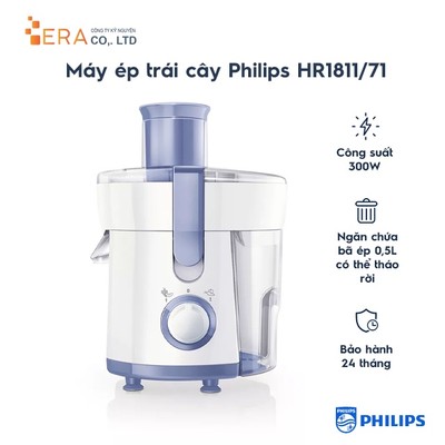 Máy ép trái cây Philips HR1811 300W - Hàng chính hãng
