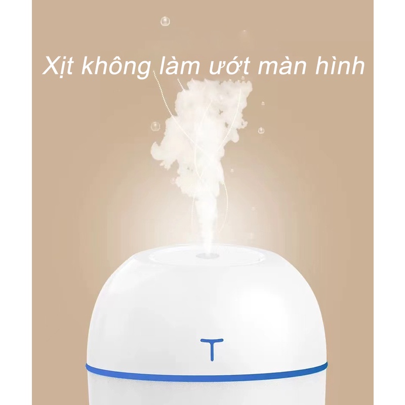 Máy tạo độ ẩm không khí cho phòng ngủ gia đình máy tính để bàn văn phòng máy tạo ẩm dung tích 250ml *-XQY23