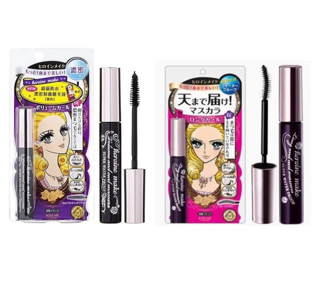 Chuốt mi Heroine Make Volume &amp; Curl Mascara của Nhật