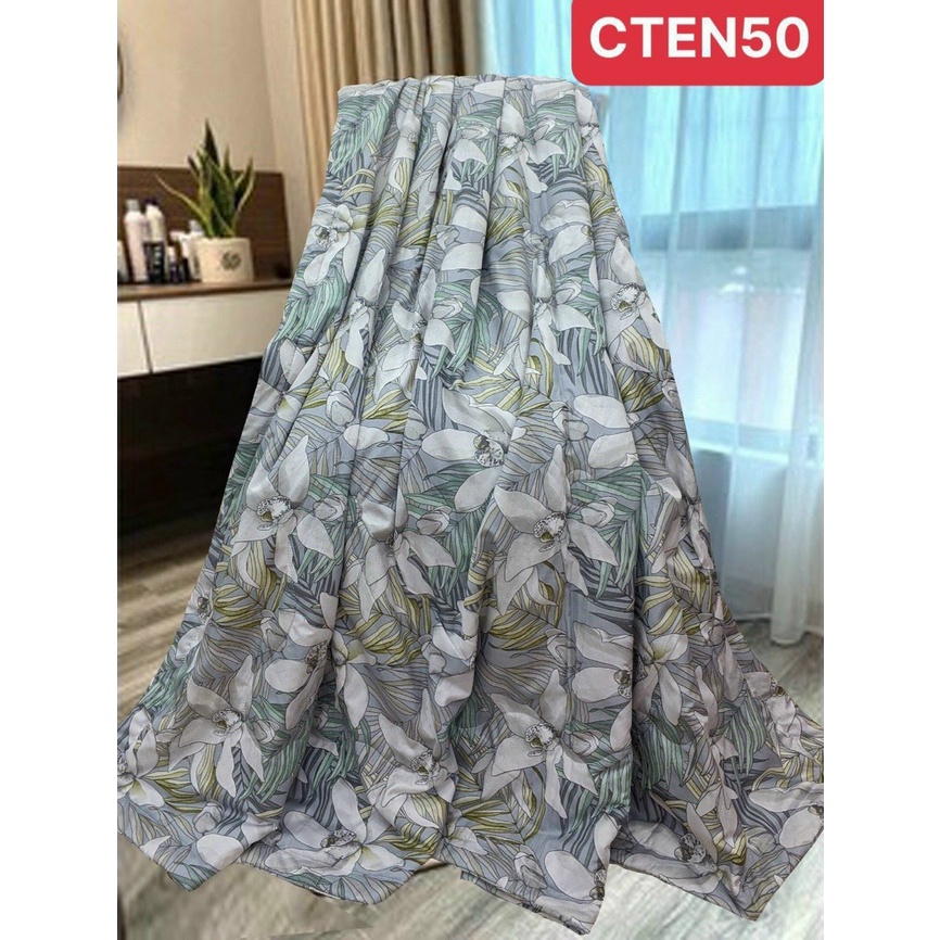 Chăn Hè Lụa Tencel 100s mát lạnh nhập khẩu, Mền Hè Lụa Tencel mềm mượt thoáng mát mẫu mới 2022